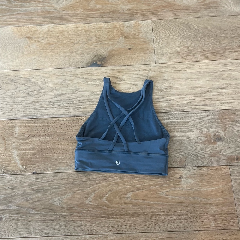 Lululemon Blue Sports Bra, size 4